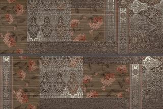 Зображення Плитка Keraben Dec.Patchwork Marron(2шт)G36PG013 30*90