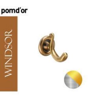 Изображение Крючок хром-золото Pomd'or Windsor 263001003 