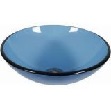 Изображение Умывальник синий Dune Bowl Azzurro 42x42 