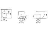 Изображение Биде напольное Palomba Laufen H832801304
