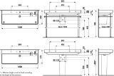 Picture of Раковина подвійна, монтується зверху Laufen Pro S H814965104