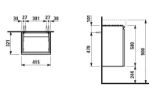 Picture of Шафка під раковину 815961 Laufen Pro S H483301423