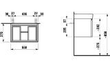 Picture of Шафка під раковину, для раковини 818959 Laufen Pro S H483031423