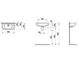 Picture of Міні-раковина Laufen Pro H816957105