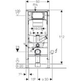 Изображение Geberit 111.370.00.5 Монтажний елемент Duofix для підвісного унітазу