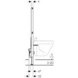 Picture of Geberit 111.520.00.1 Монтажний елемент Duofix для біде