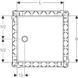 Picture of Geberit 154.262.11.1 Душовий піддон Geberit Setaplano 100 см