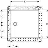 Picture of Geberit 154.273.11.1 Душовий піддон Geberit Setaplano 120 см