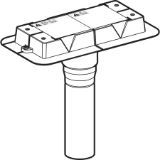 Изображение Geberit 154.153.00.1 Монтажный комплект, к дренажным каналам Geberit линии CleanLine, сквозная монтажная установка