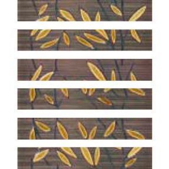 Изображение Плитка фриз Peronda L.CNF Sintra-F/5/R 5*32 коричнева жовта