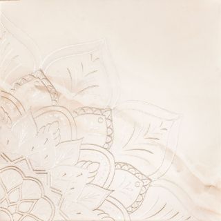 Изображение Плитка декор Dune D.Argo 60*60 бежева візерунок квітка