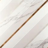 Picture of Плитка декор Dune D.Bella Lux 60*60 біла золота полоска