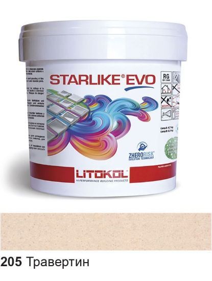 Picture of Епоксидна фуга Litokol Starlike Evo, STEVOTRV0005, травертин - 205, 5 кг