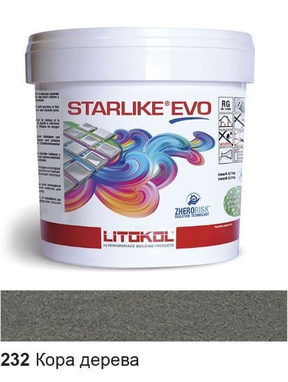 Picture of Епоксидна фуга Litokol Starlike Evo, STEVOCUO02.5, Кора дерева - 232, 2.5 кг