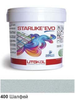 Изображение Эпоксидная затирочная смесь Litokol Starlike Evo, STEVOVSL0005, Шалфей - 400, 5 кг
