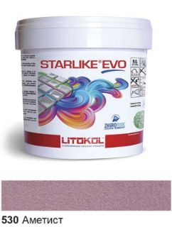 Зображення Епоксидна фуга Litokol Starlike Evo, STEVOVMT02.5, Аметист - 530, 2.5 кг