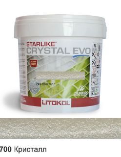 Зображення Епоксидна фуга Litokol Starlike Evo Crystal, CREVO02.5, кристал - 700, 2.5 кг