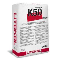 Зображення Клей Litokol Powerflex K50 (K50G0020) на цементній основі, 20 кг (сірий)