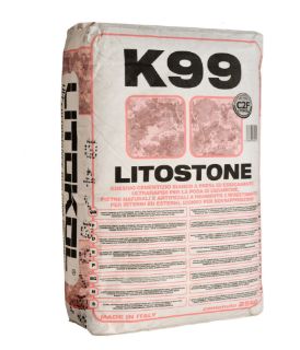 Зображення Клей Litokol Litostone K99 (K990020) на цементній основі, 20 кг (білий)
