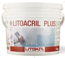 Зображення Клей дисперсійний Litokol LITOACRIL PLUS (LACR0005), на акриловій основі, 5 кг (білий)