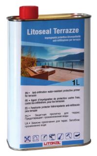 Зображення Захисна пропитка Litokol Litoseal Terrazze (LTSTRZ0121), для кераміки, 1 л