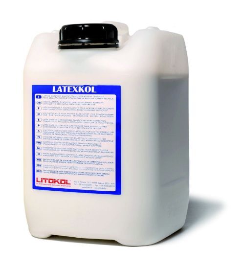 Picture of Добавка Litokol LATEXKOL (LTX0020), для цементних клеїв, вододисперсійна,  20 кг 