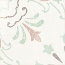 Изображение Плитка Dune Giuliana 14.7*14.7 біла теракотова сіра бірюзова