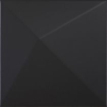 Зображення Плитка Dune Shapes Kioto Black 25*25 чорна