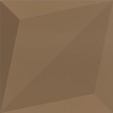 Изображение Плитка Dune Shapes Origami Bronzo 25*25 бронзова