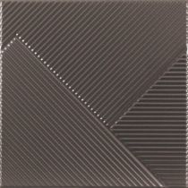 Зображення Плитка Dune Shapes Stripes Mix Mercury 25*25 срібна