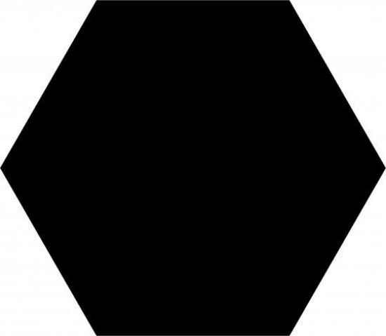 Изображение Плитка Dune Shapes Hexaline Black 21.5*25  чорна