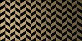 Изображение Плитка Dune D.Deluxe Chevron Black/Gold 12.5*25