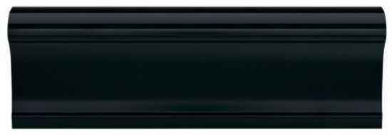 Picture of Плитка Dune Listel Atelier Black Glossy 5*15 чорна