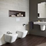 Изображение Біде підвісне з кришкою Roca Gap (A357476000 A80648200U)