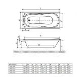 Изображение Ванная Excellent Sekwana 1500х700 WAEX.SEK15WH