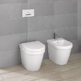 Изображение Унитаз напольный приставной с крышкой Villeroy & Boch Architectura, DirectFlush (5690R001/9M70S101)