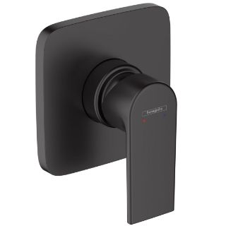 Зображення Змішувач для душа Hansgrohe Vernis Shape прихованого монтажу 117/117, Matt Black (71658670)