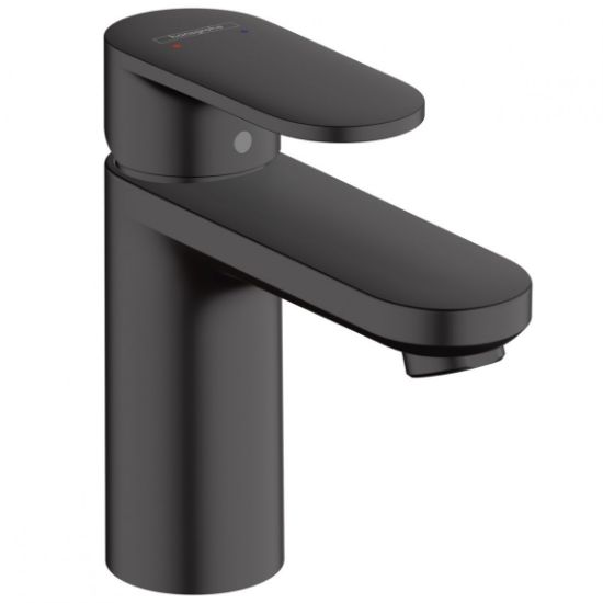 Picture of Змішувач для умивальника Hansgrohe Vernis Blend 100 з донним клапаном pop-up, Matt Black (71551670)