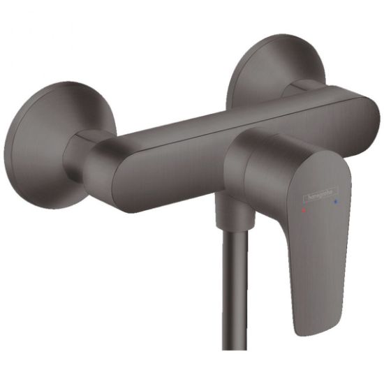 Изображение Смеситель для душа Hansgrohe Talis E, Brushed Black (71760340)