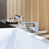 Изображение Смеситель на борт ванны Hansgrohe Metropol ручка Loop Secuflex, хром (74550000)