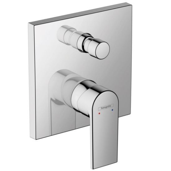 Изображение Смеситель для ванны/душа Hansgrohe Vernis Shape скрытого монтажа, Chrome (71468000)