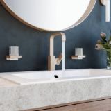 Изображение Смеситель для умывальника Hansgrohe Metropol 230 с донным клапаном, Brushed Bronze (32511140)