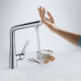 Picture of Змішувач для кухні Hansgrohe Talis Select S 300 з кнопкою управління, хром (72820000)