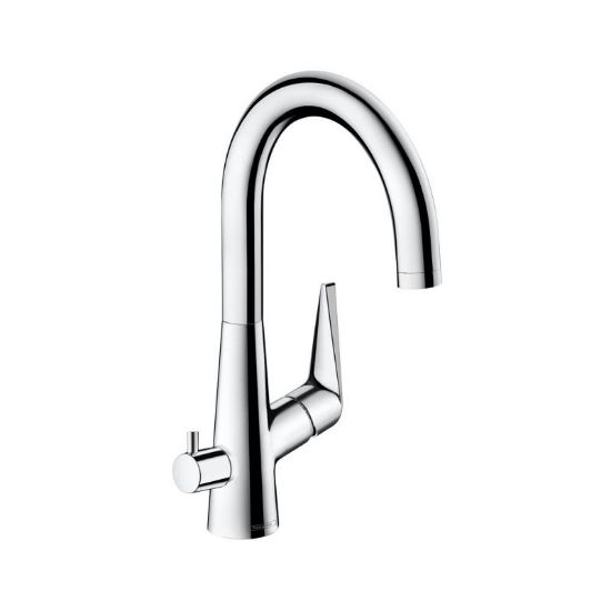 Изображение Смеситель для кухни Hansgrohe Talis S 220 с запорным вентилем, хром (72811000)