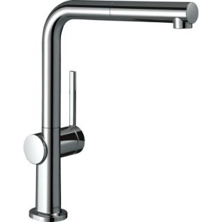 Изображение Смеситель кухонный Hansgrohe Talis 270 1jet с вытяжным изливом Sbox, хром (72809000)