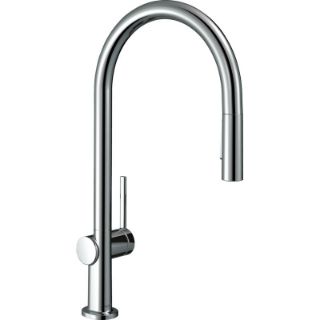 Изображение Смеситель кухонный Hansgrohe Talis M54 210 2jet с вытяжным изливом, хром (72800000)