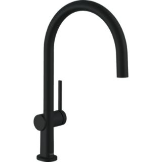 Изображение Смеситель кухонный Hansgrohe Talis 220, черный матовый (72804670)