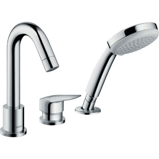 Picture of Змішувач для ванни Hansgrohe Logis на 3 отвори, хром (71313000)