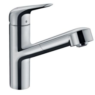 Зображення Змішувач для кухні Hansgrohe Focus M427-H150 з висувним виливом, хром (71814000)