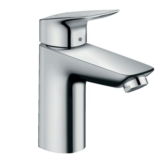 Picture of Змішувач для умивальника Hansgrohe Logis 100 LowFlow із зливним гарнітуром, хром (71104000)